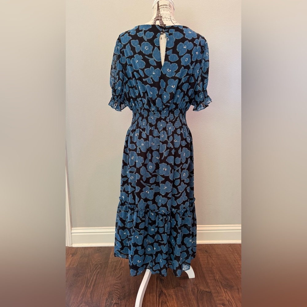 Kate Spade Blue Midi Dress - Picture 11 of 16
